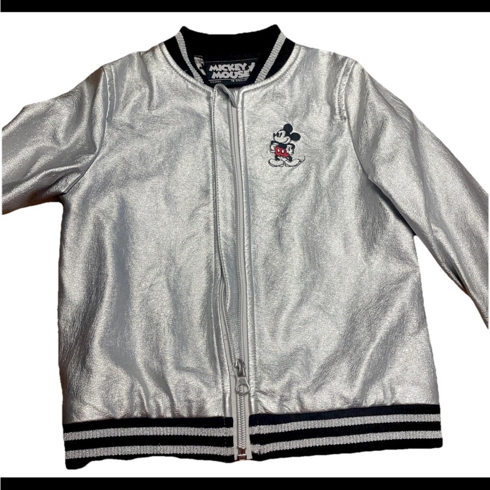 Disney Mickey Mouse Silver Jacket for Kids